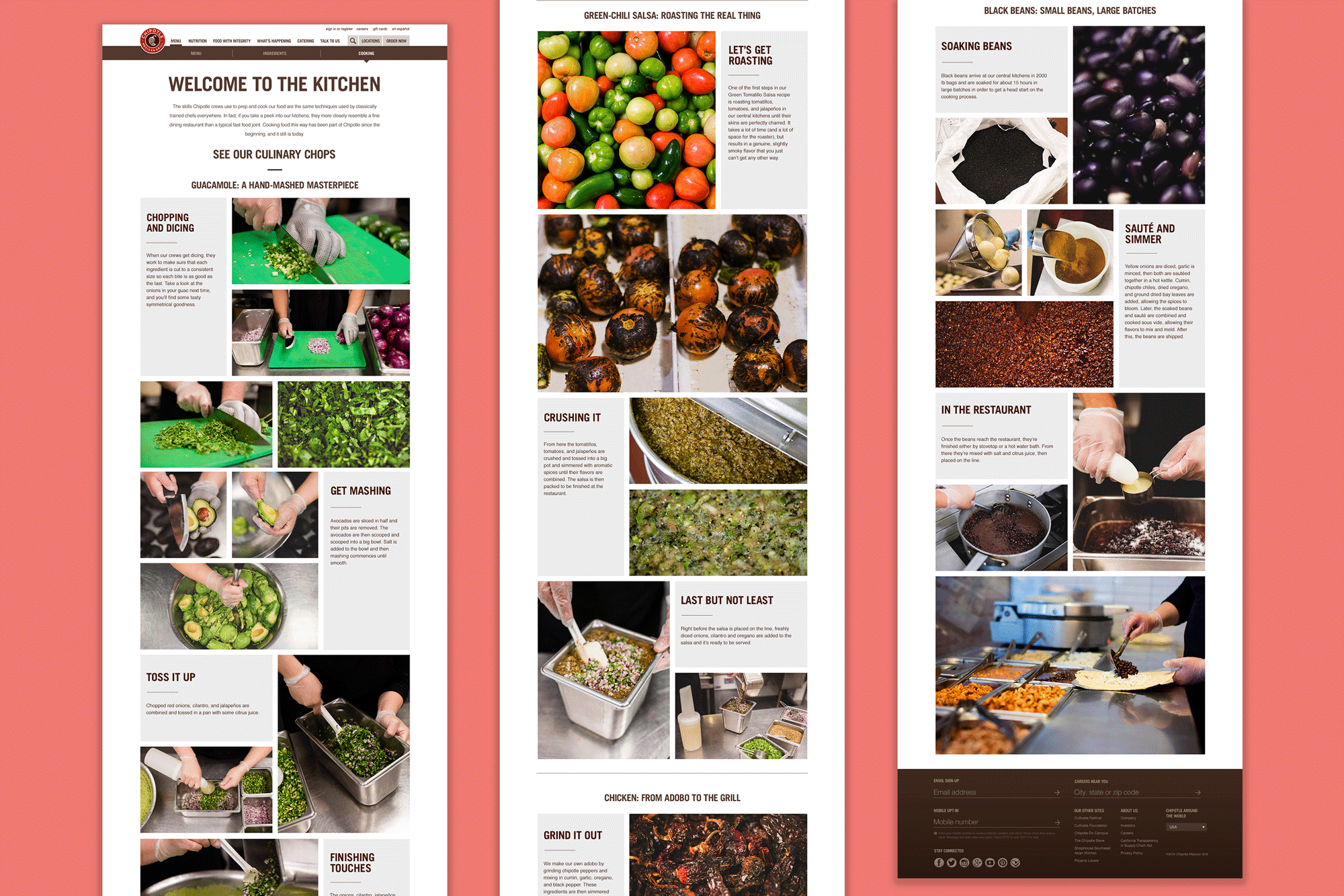 On the technical side, I've worked closely with the developers at our digital agency and created a grid system that can be implemented into our CMS. I came up with five different modules with variations that could easily be expandable based on the content.