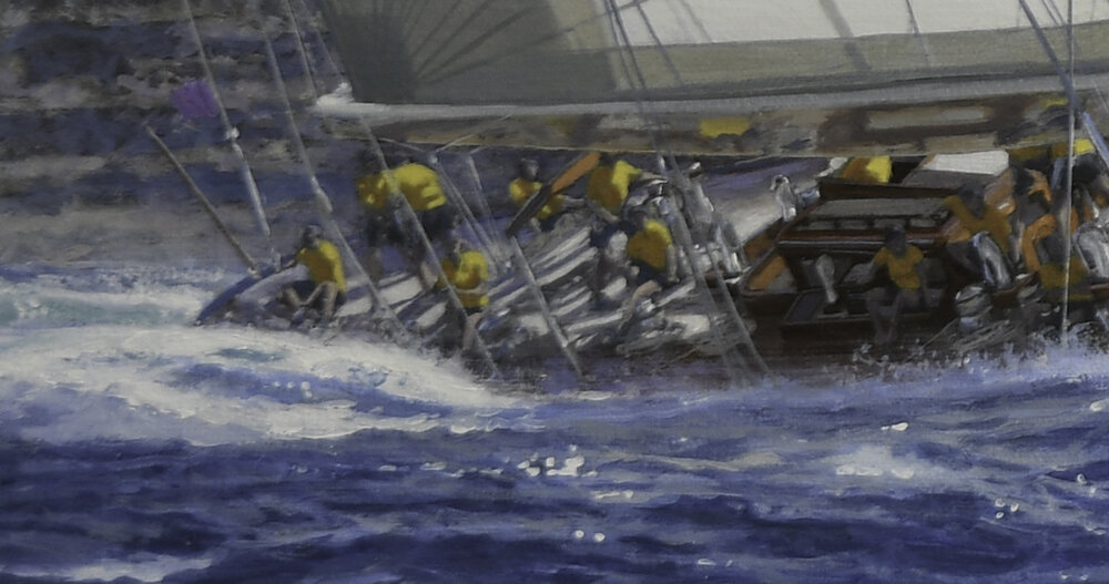 Cameo of Endeavours afterdeck