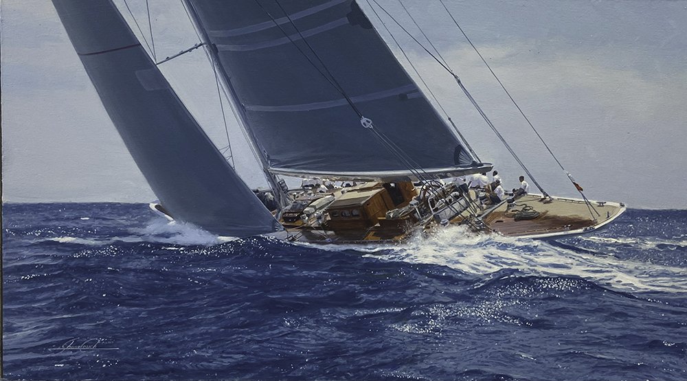 Ranger beating to windward SOLD