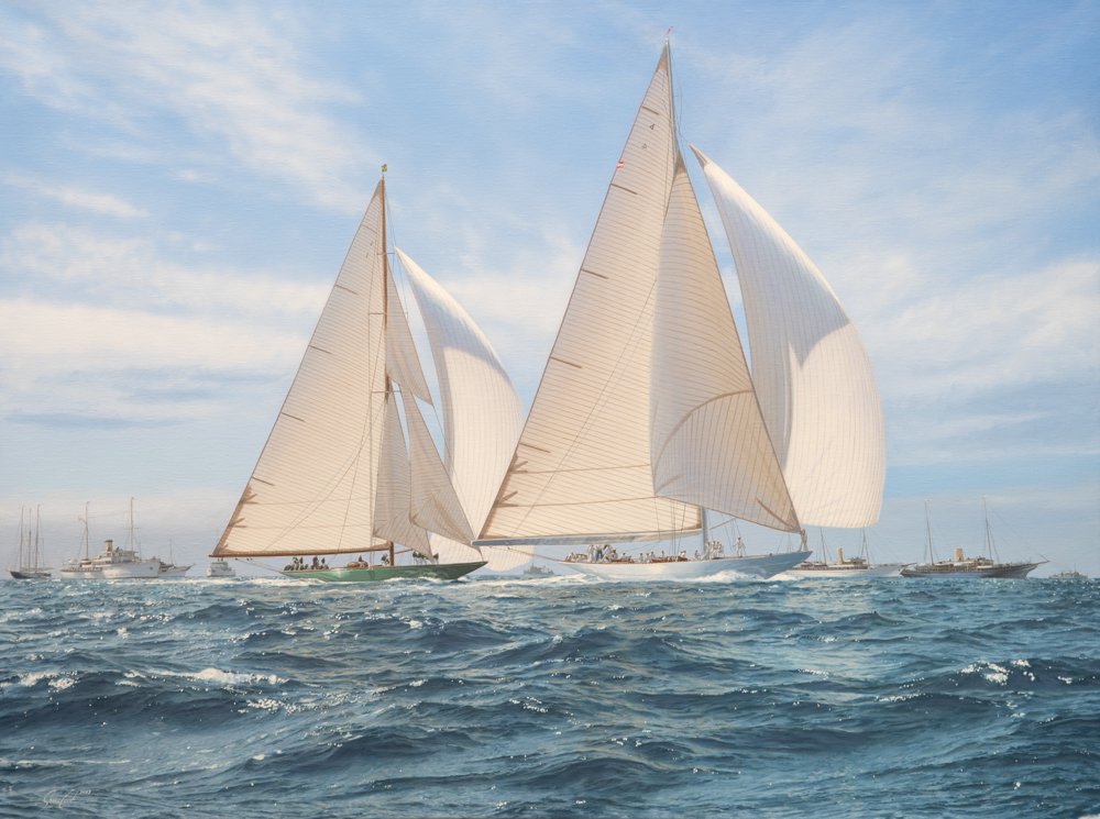 1930 America's Cup race 1
