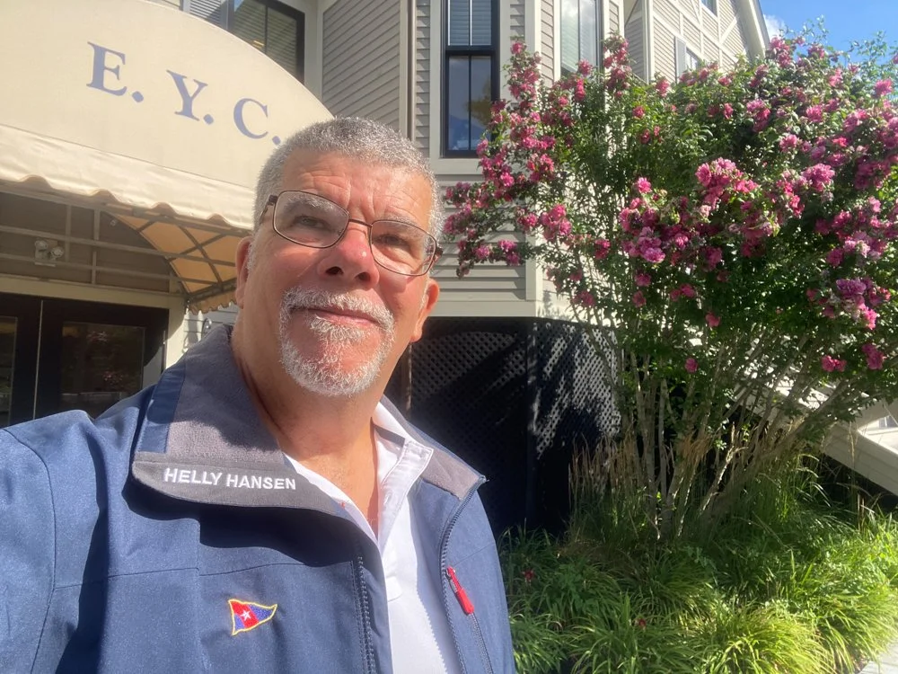 Outside the Eastern Yacht Club