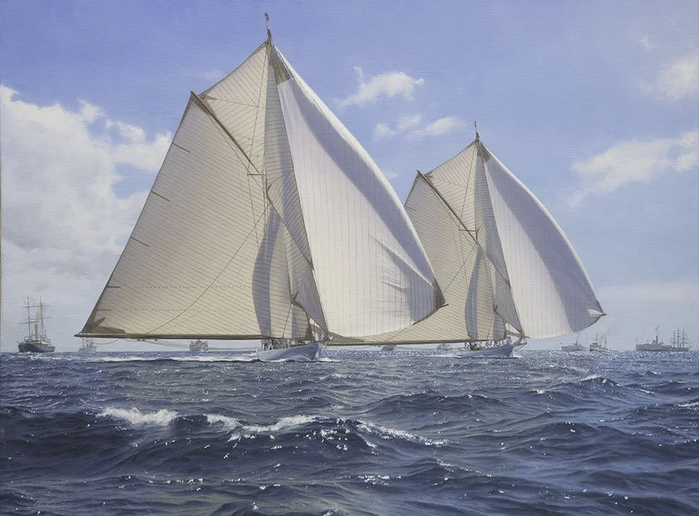 Columbia vs Defender 1899