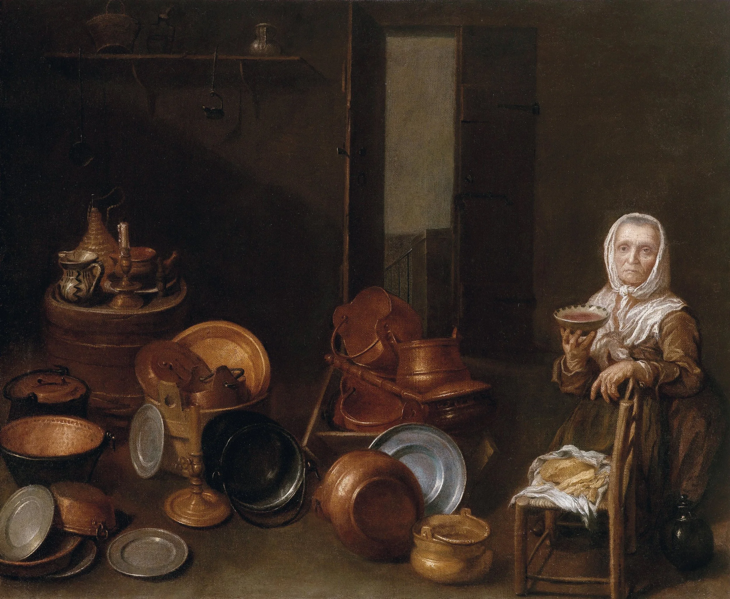 Some things never change .... Just last week Lori announced "I need a scullery maid!"