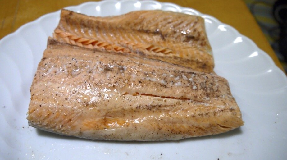 cooked salmon