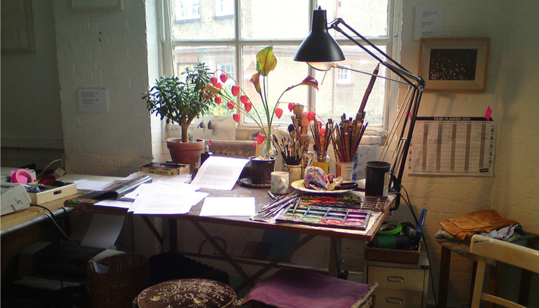  My desk...one of them 
