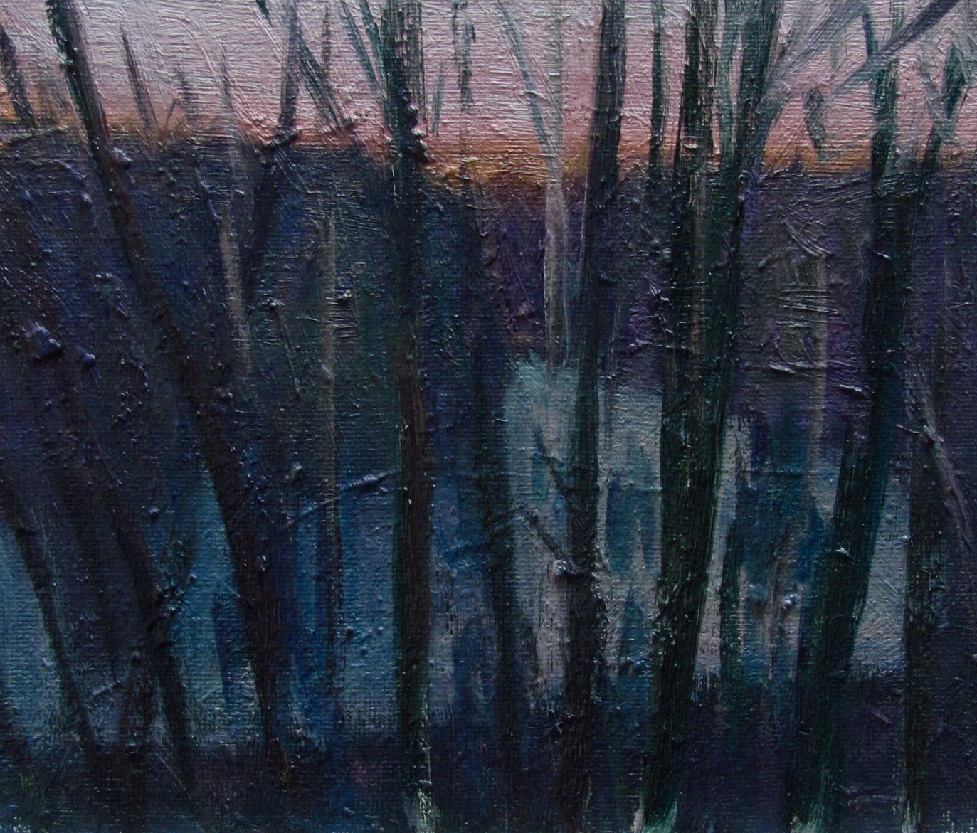 Purple Pink Blue Winter