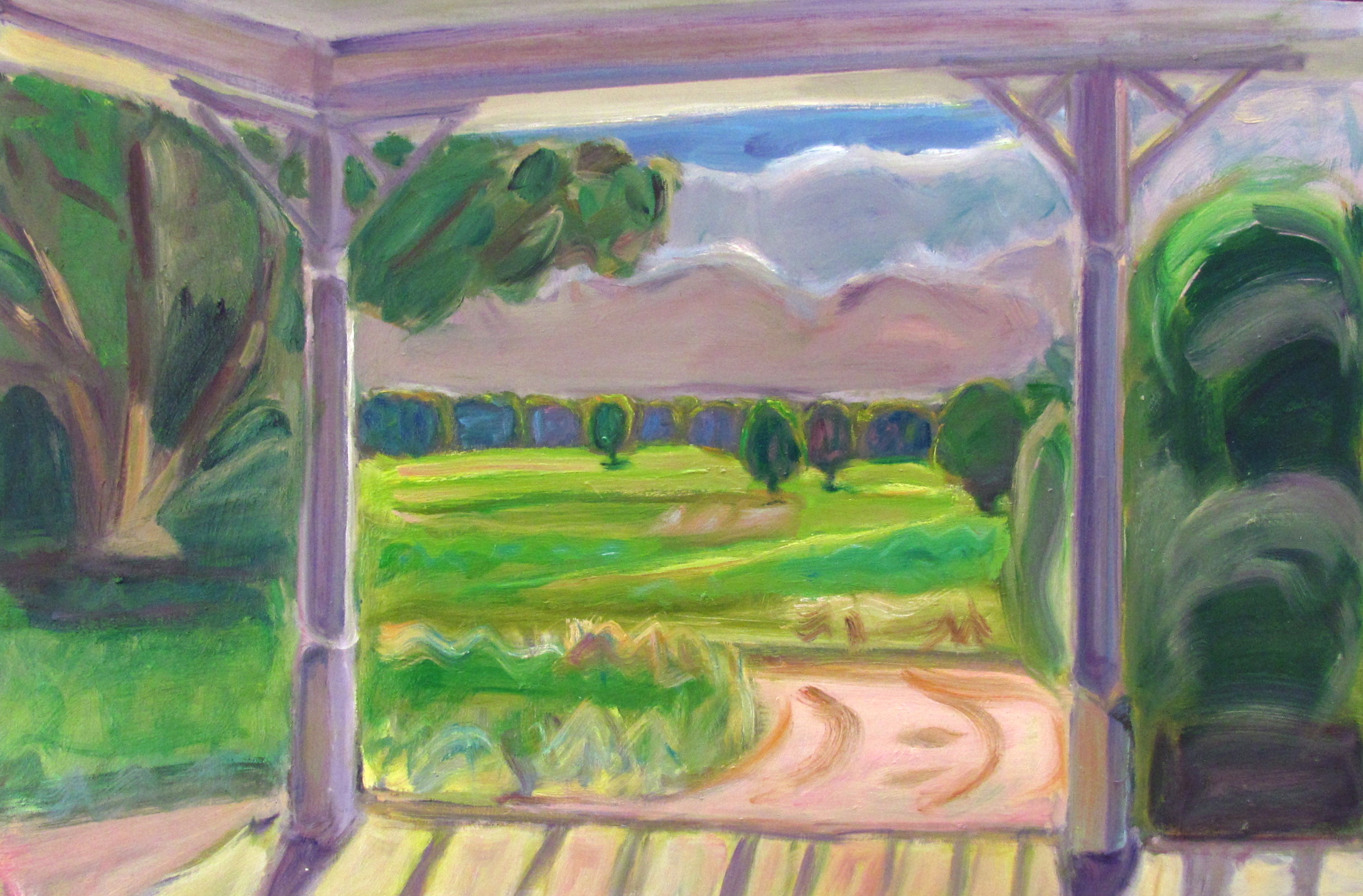 West From the Porch