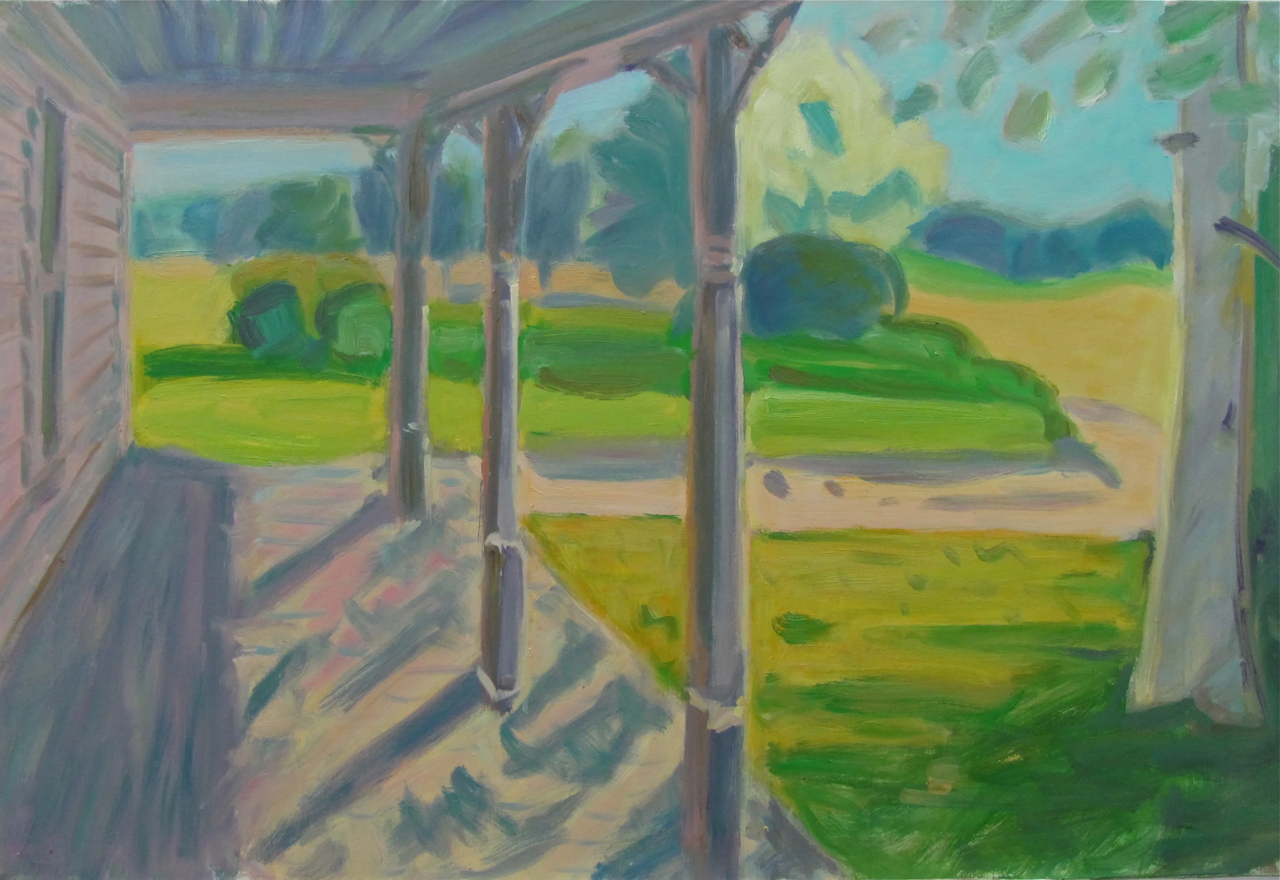 Porch, Late Sun