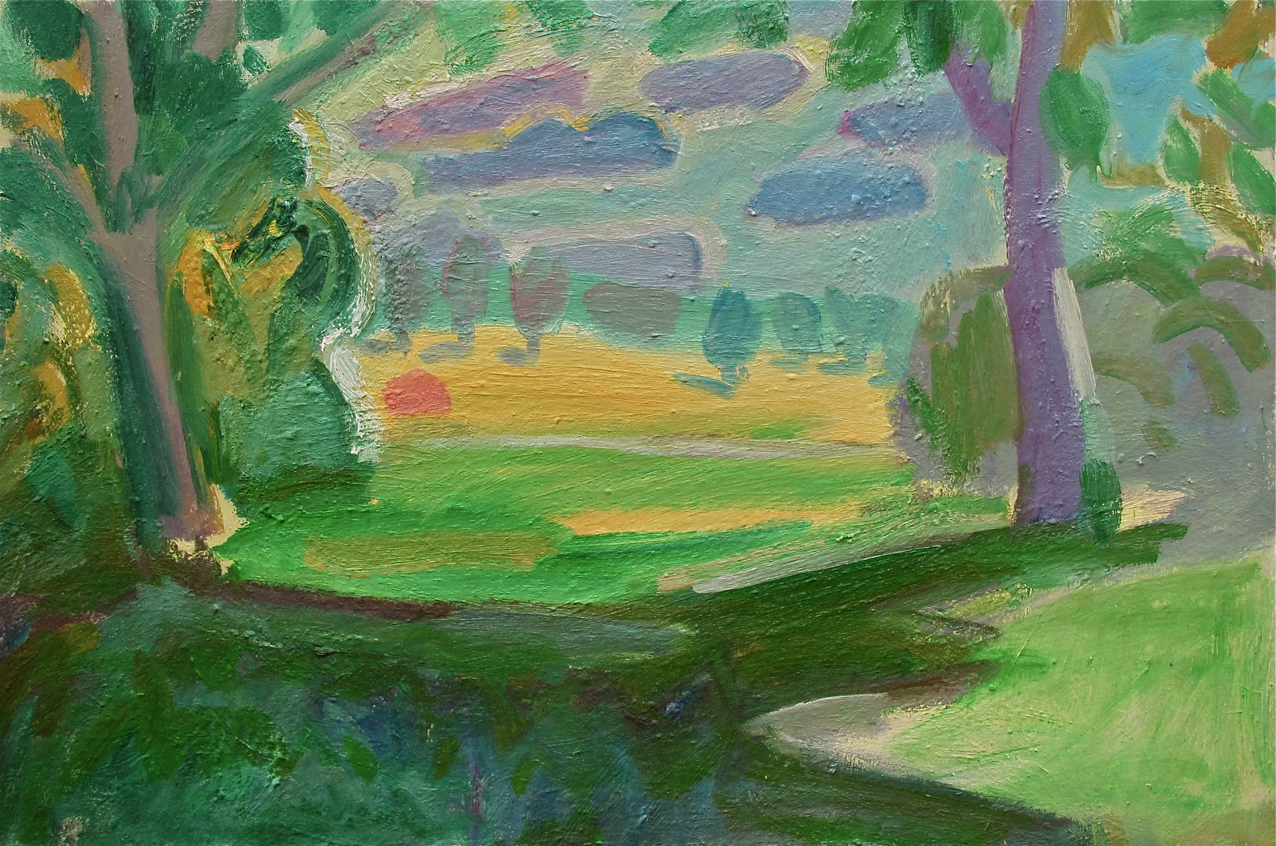 Pinkish Barn
