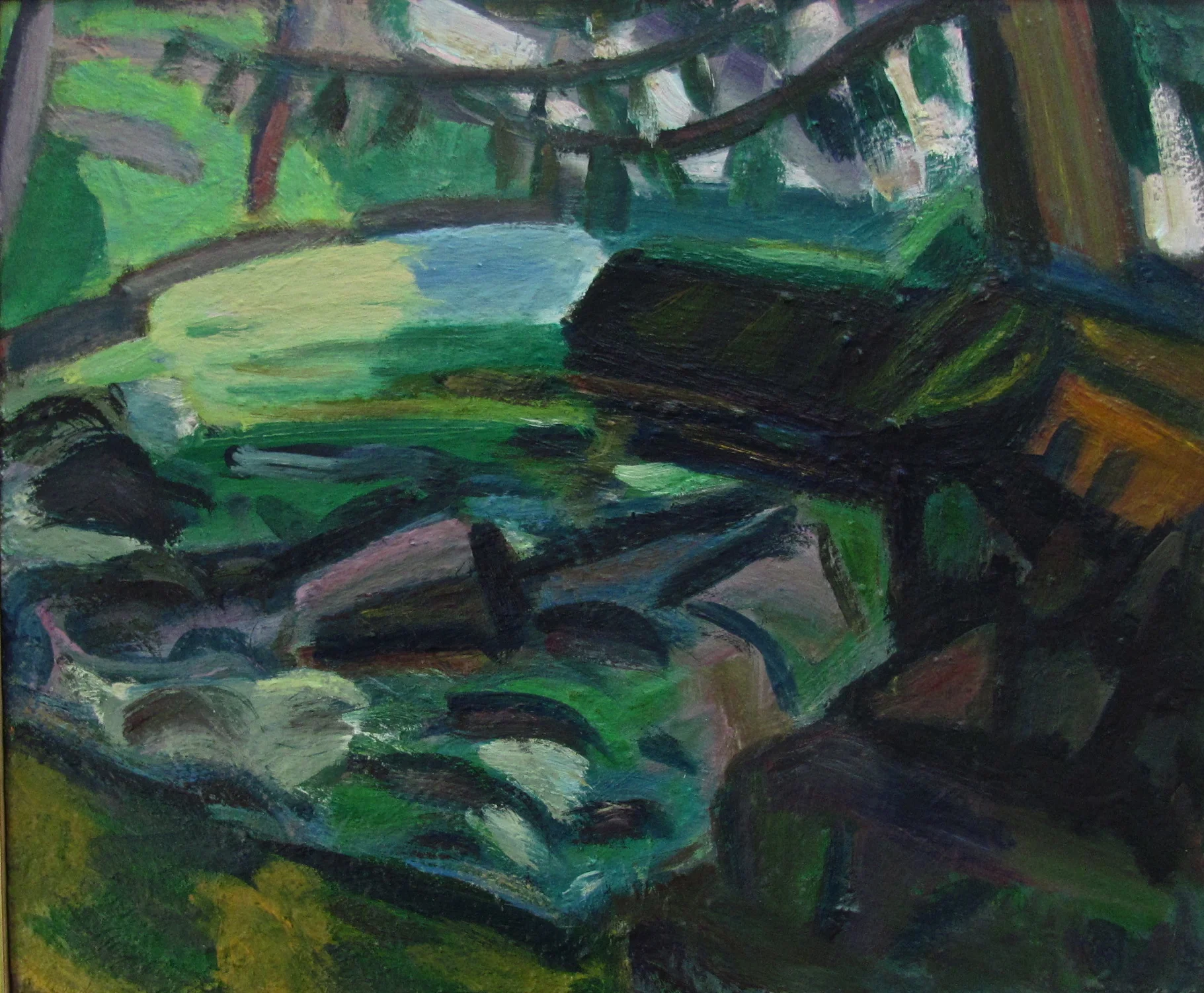 Big Rock in the Creek