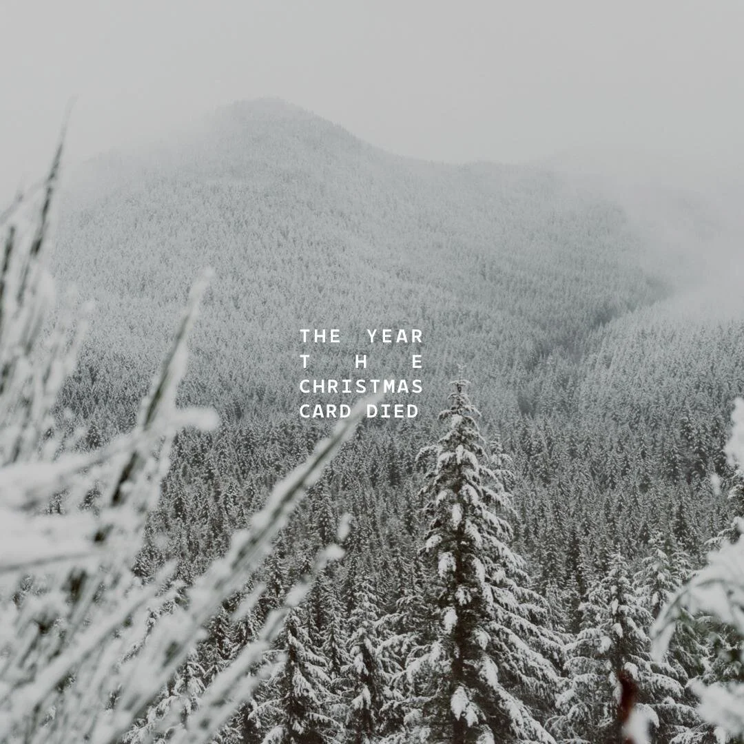 2020 - The Year the Christmas Card Died