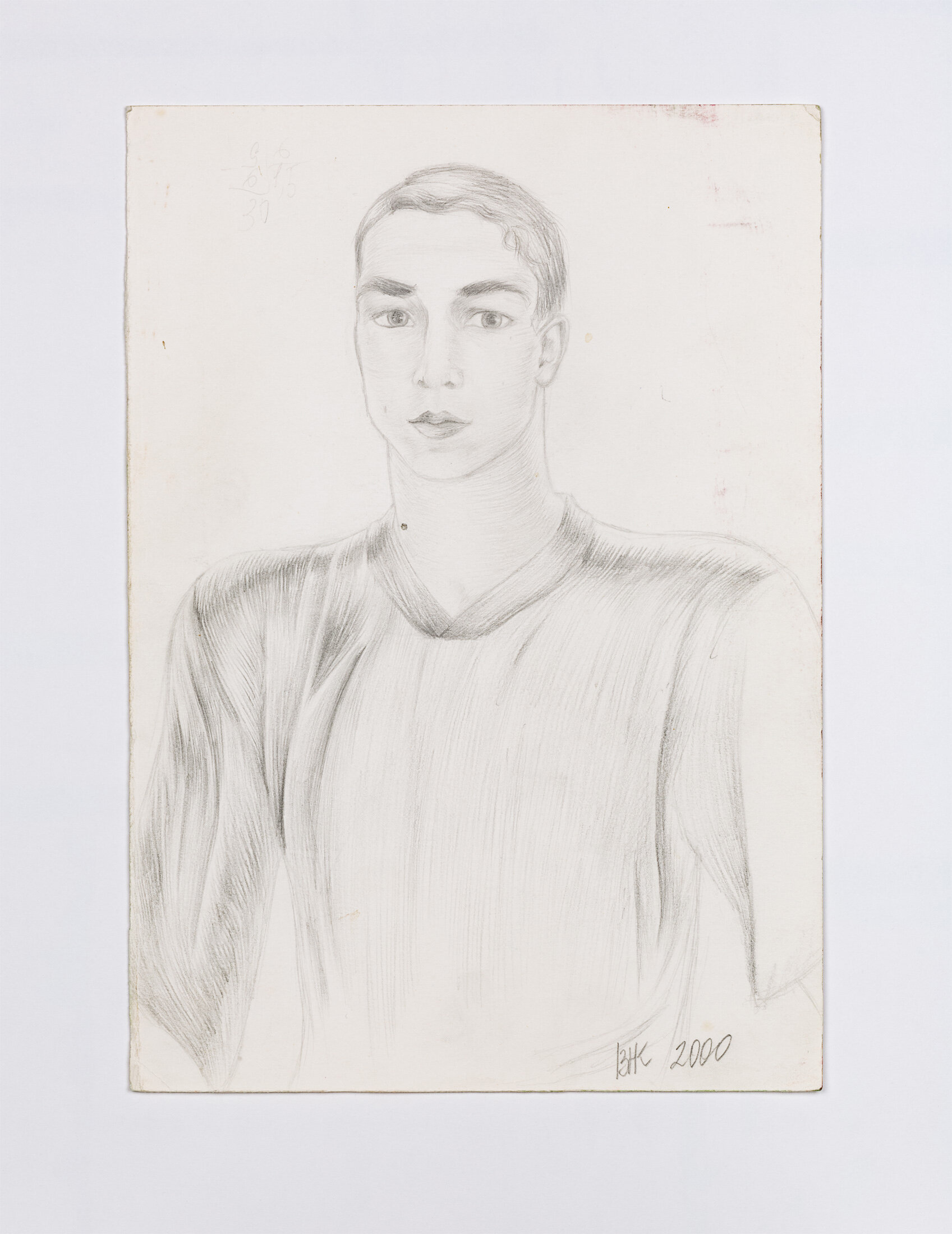 Portrait of Leonid, 2000 - graphite pencil on paper