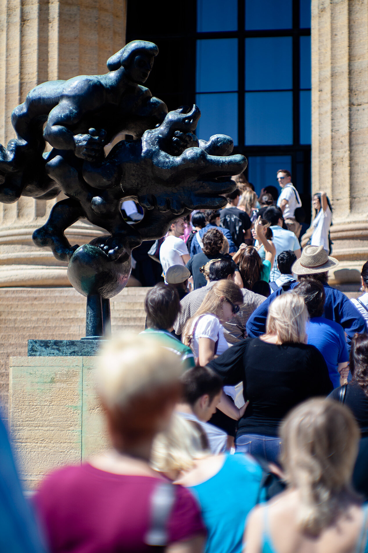 Line to the Philadelphia Museum of Art, 2010