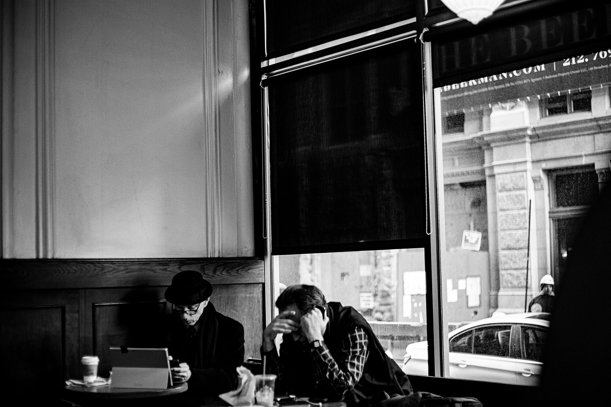Coffee Shop, Downtown Manhattan, 2015 - New York