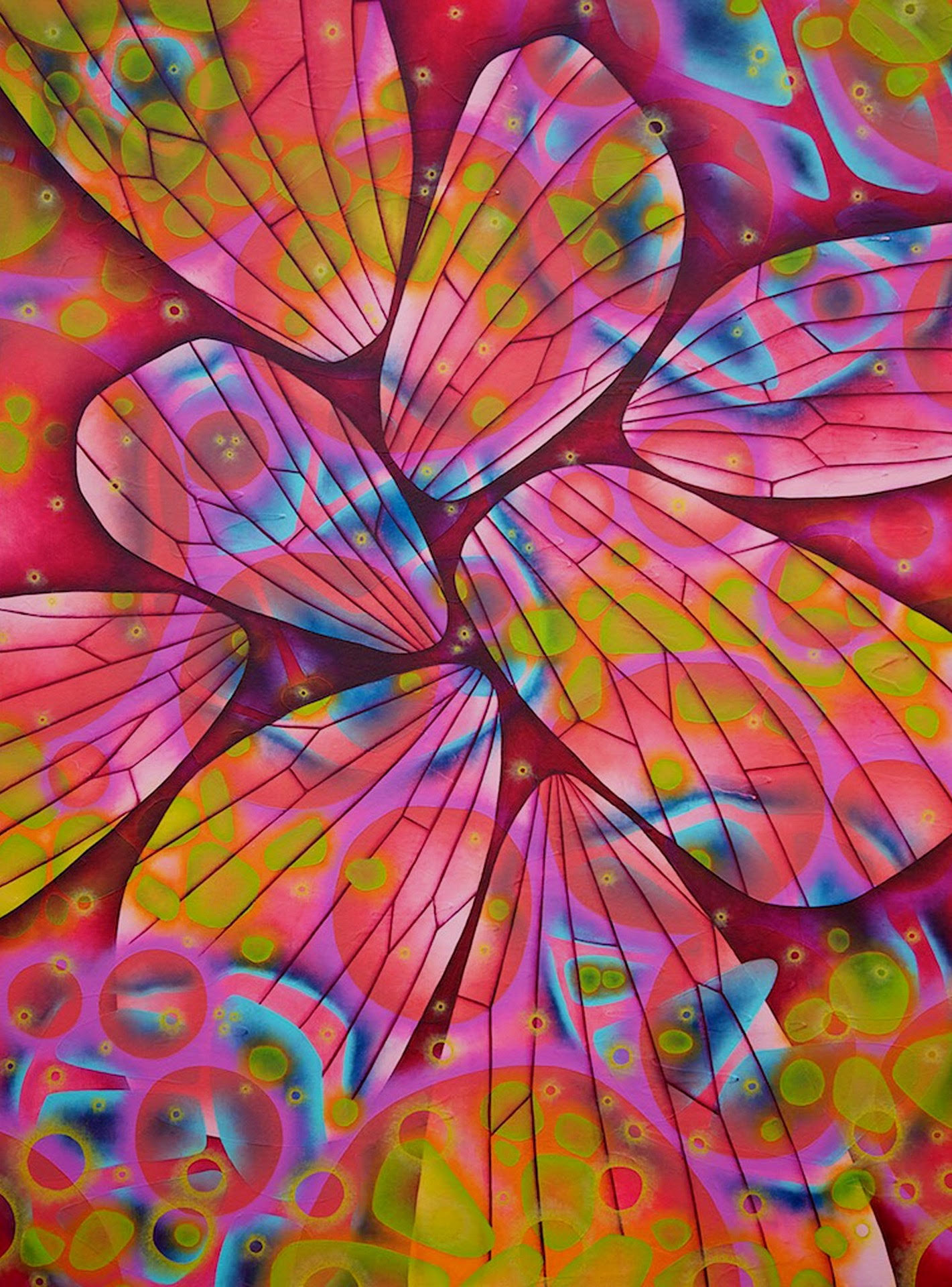 One of Tirey's paintings