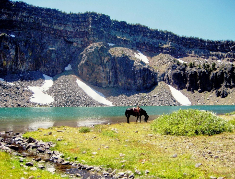 Riding in Modoc National Forest