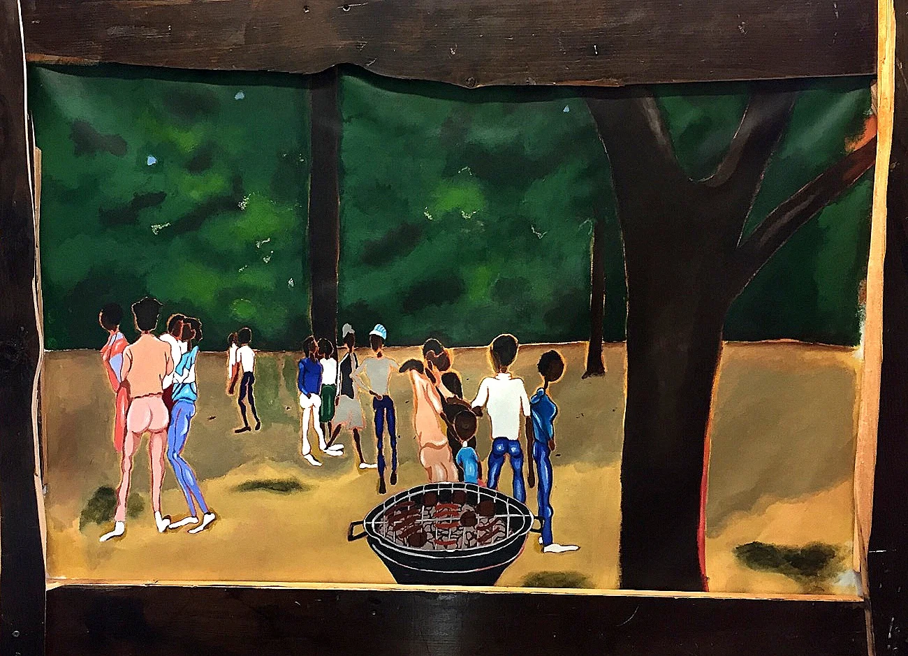 Family cookout