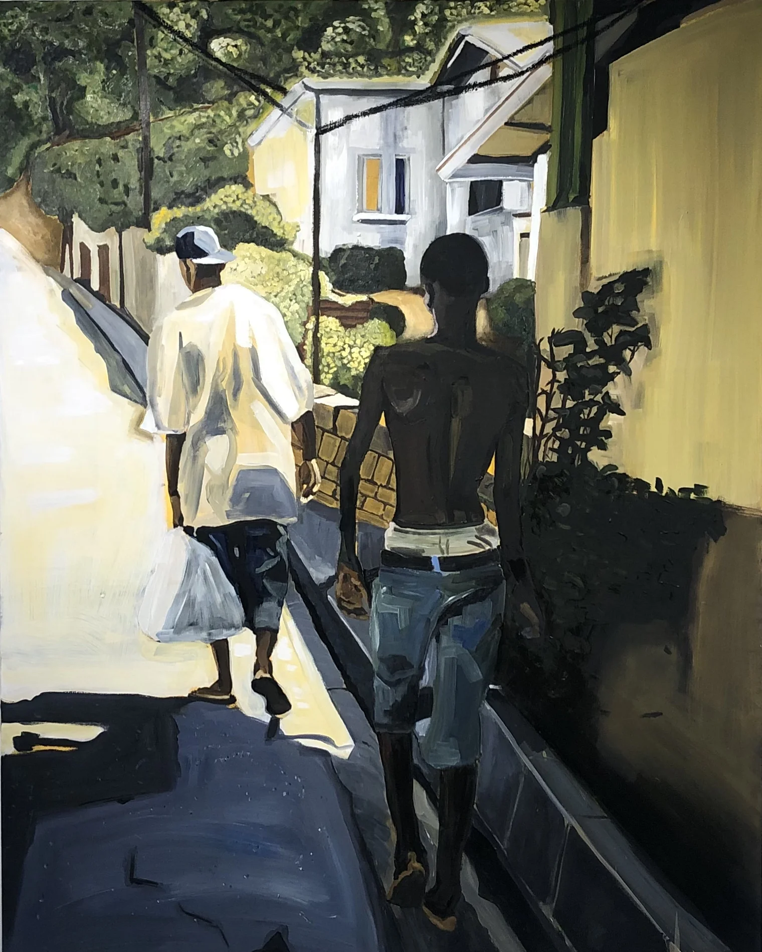 Vive y Aprende 60” x 48” Oil on canvas 2019