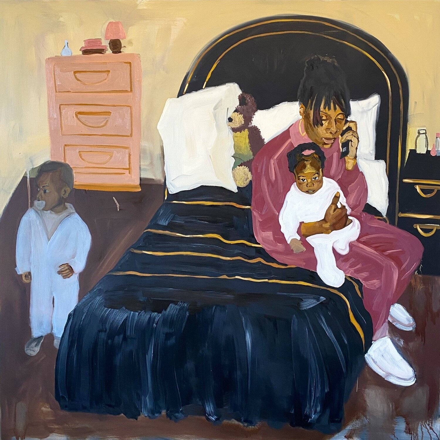 Still the same Oil on canvas 74 × 74 in 187.96 × 187.96 cm 2020