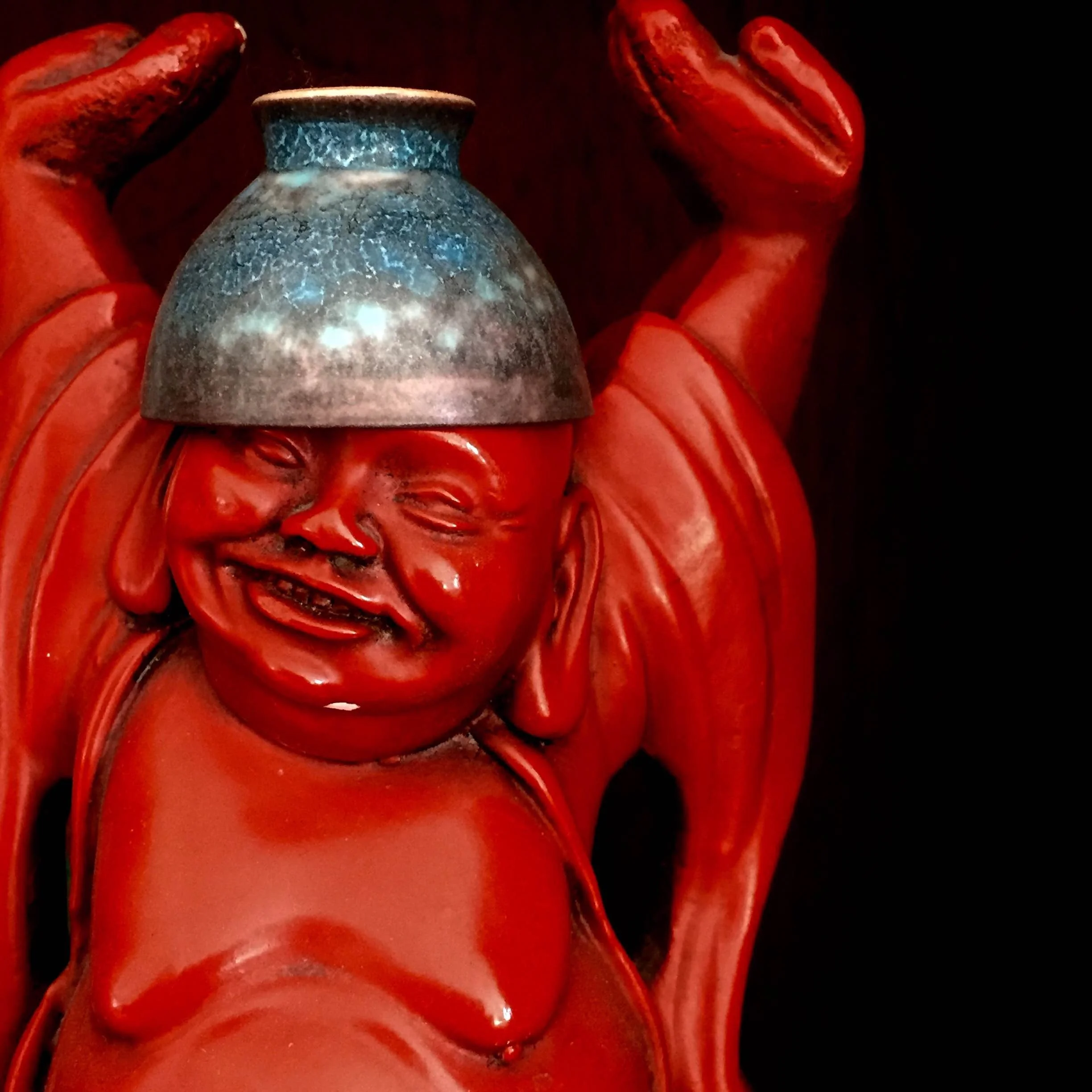 Hotei - God of Contentment and Happiness. iPhoto. 2015 Karen Anne Glick