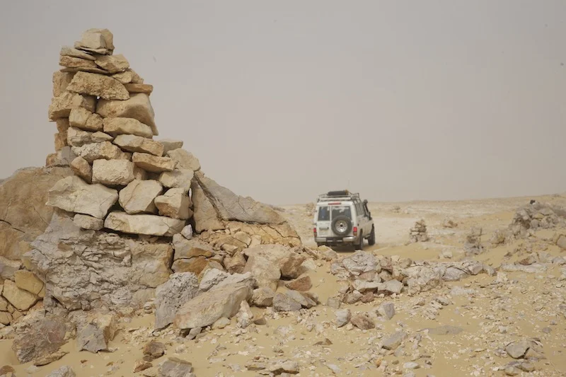 On the move, Abu Maharek Dune Chain