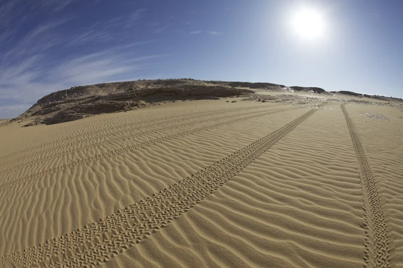 Desert track