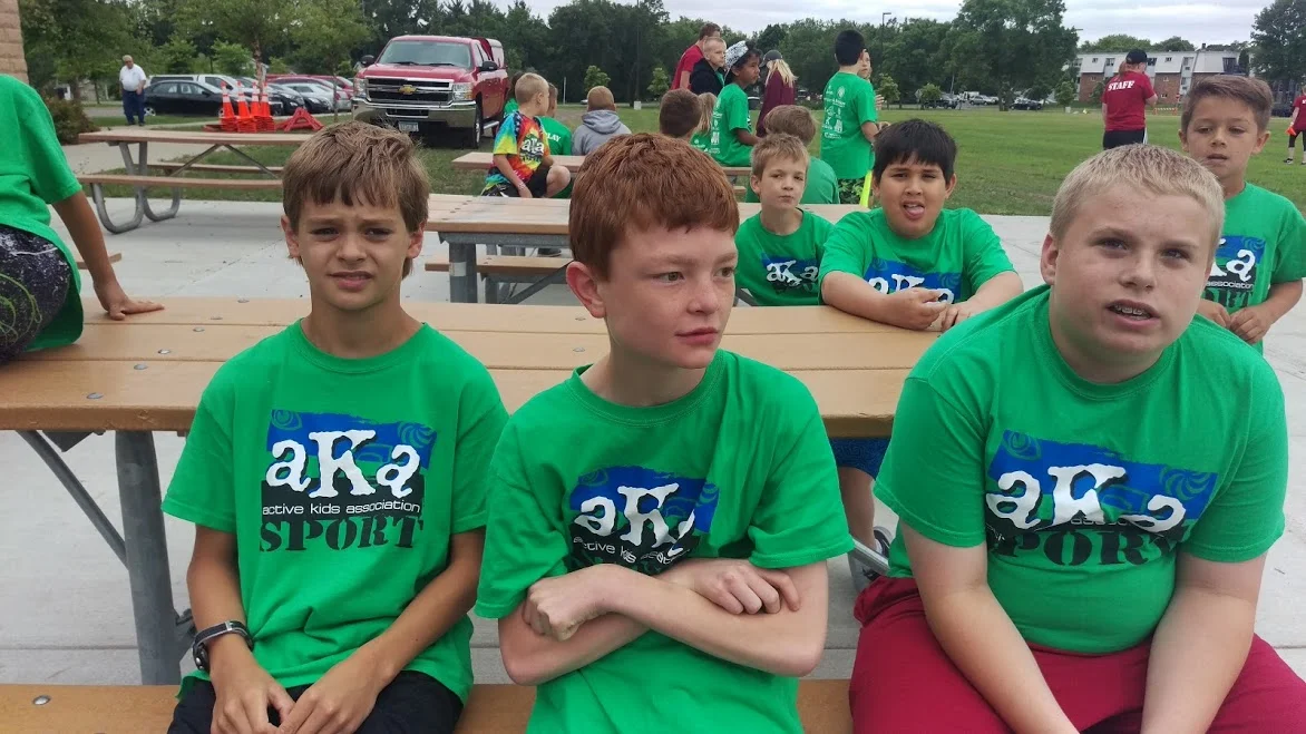 Justin, Mike and Zachary have a lot of really smart things to share about AKA Coon Rapids and the #AKAWay. Justin - "I really like all the sports and games... oh and wall ball!" Mike - "Yeah, wall ball and all the variety of sports we play" Zachary - "Oh yeah, and the lunches, yeah Healthy Bites, very nutritious and delicious. I love the food here". Justin - "Yeah...I like all of the food...well almost all." Well, the people have spoken... AKASPORT seems to have it all and LIFE IS GOOD!