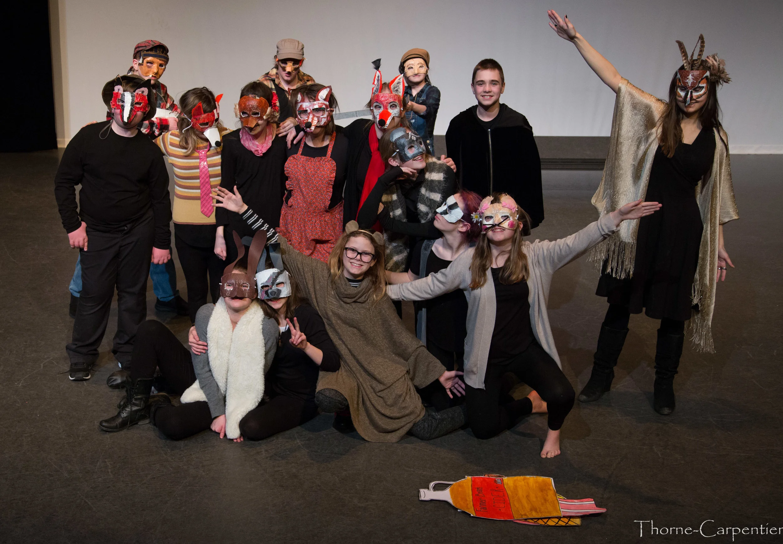 Youth Production “Fantastic Mr Fox” directed by Michelle Thorne, 2017.