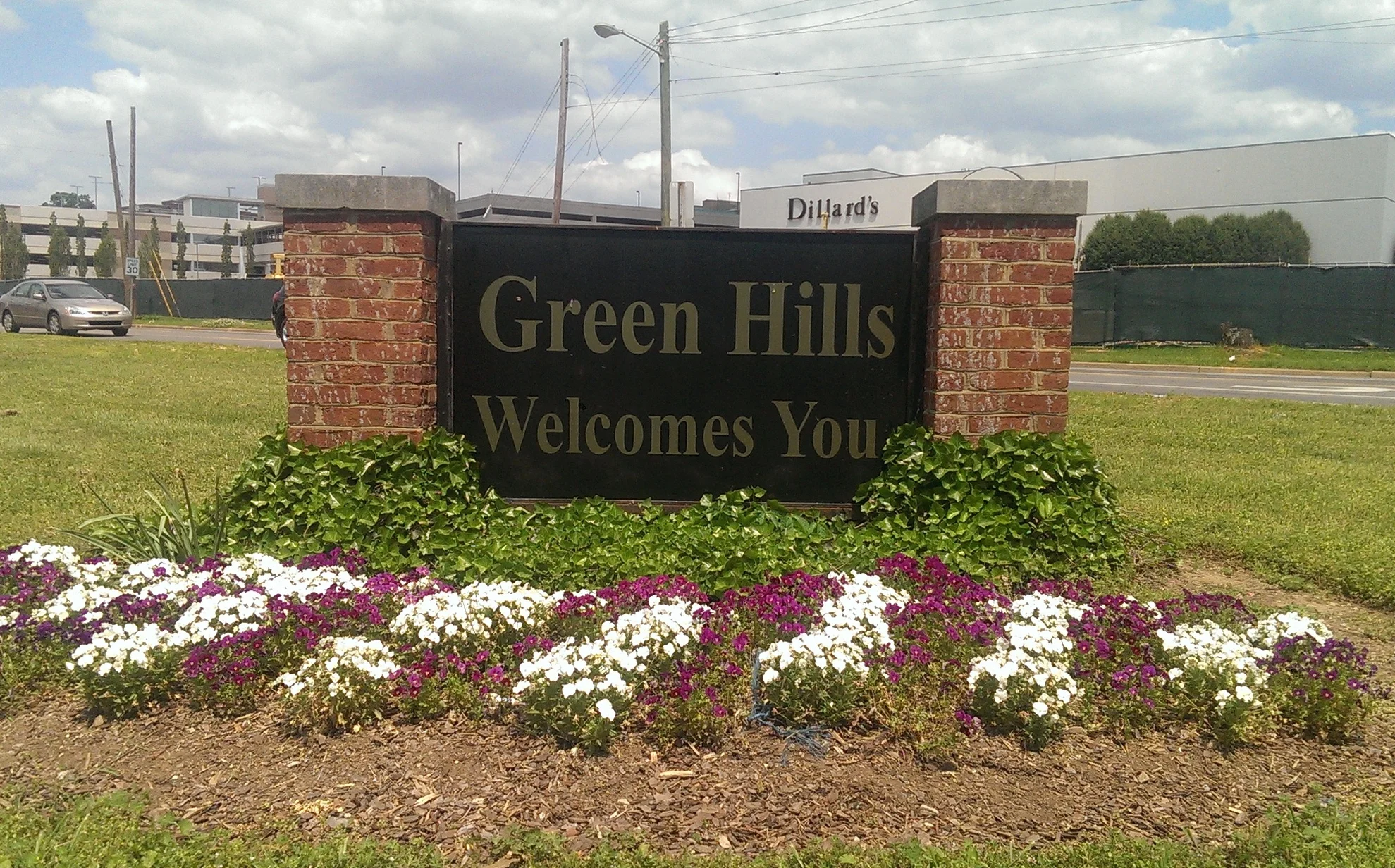 The Green Hills Sign is gone, but not forgotten