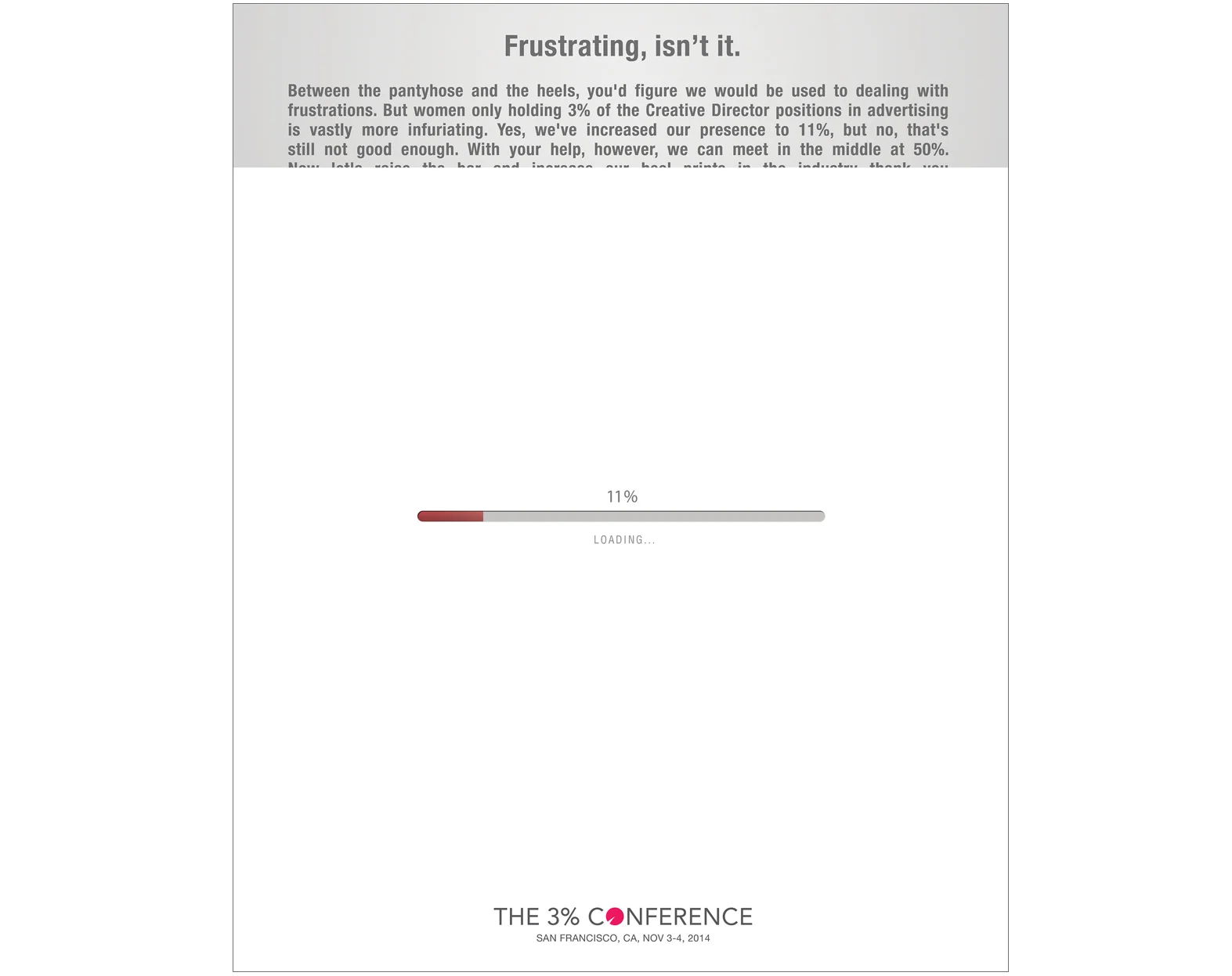 Winning poster submission for the 2014 3% Conference. 