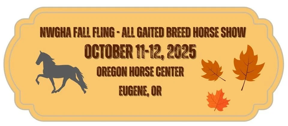 NW Gaited Horse Association @ Prairie