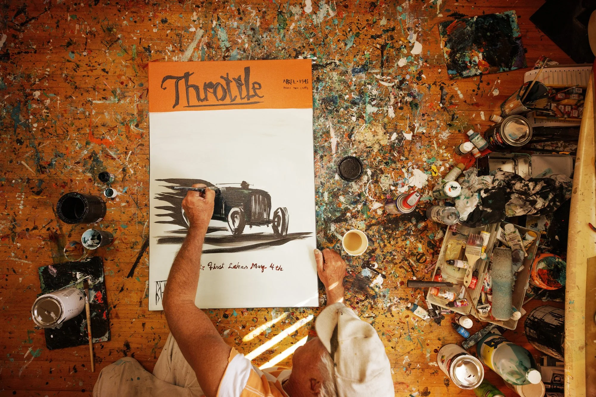 Brian Bent Artist and Studio