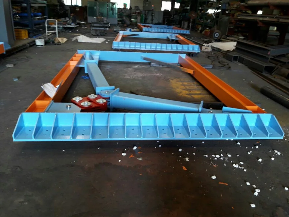 Frame assebly at the factory.