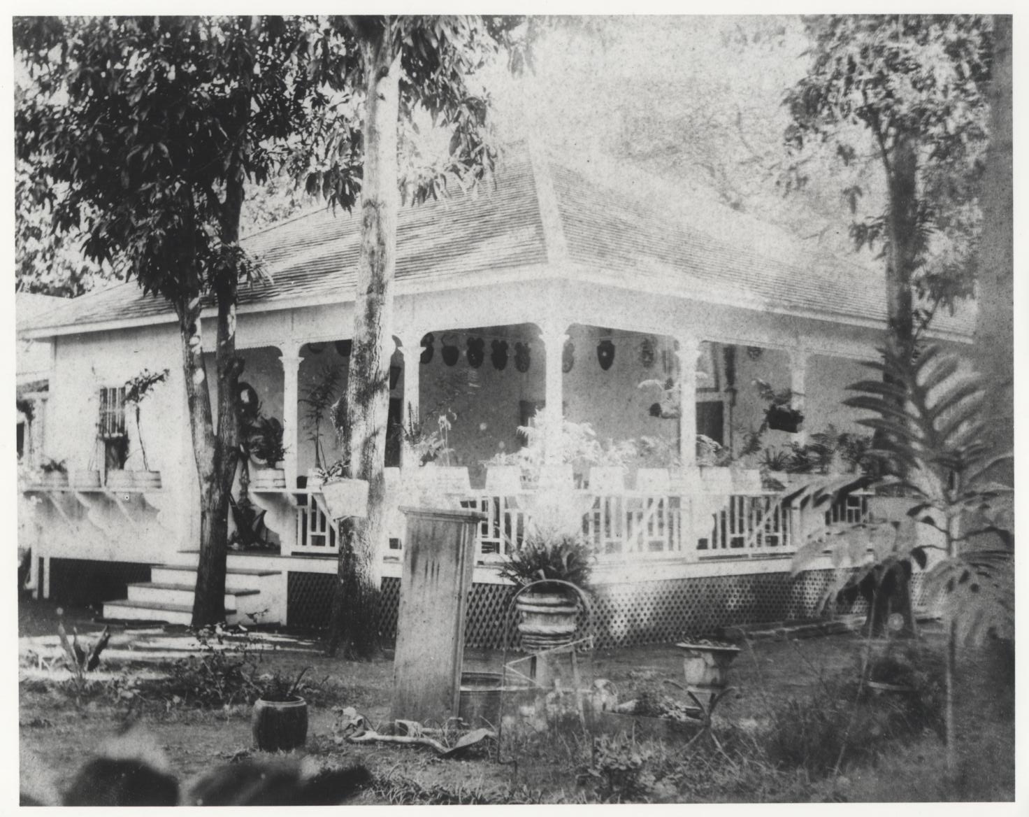   Home believed to be one of Liliuokalani’s residences.   Bishop Museum  