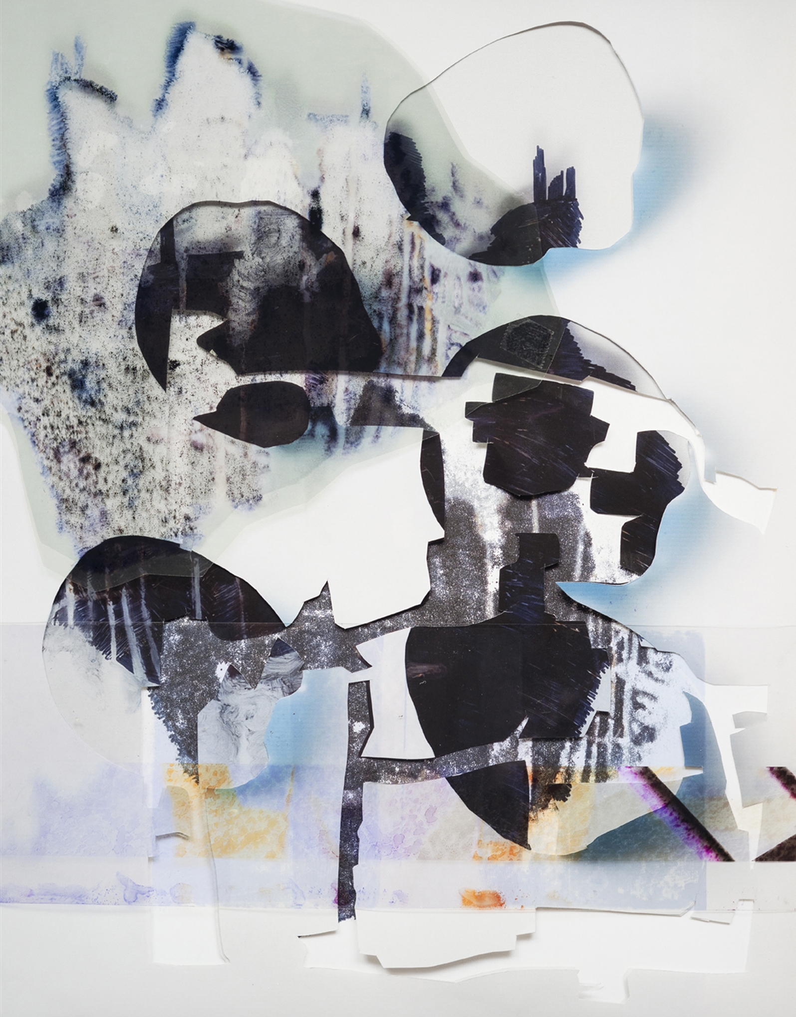 Rebecca A., Painting III; 78"x60", mixed media
