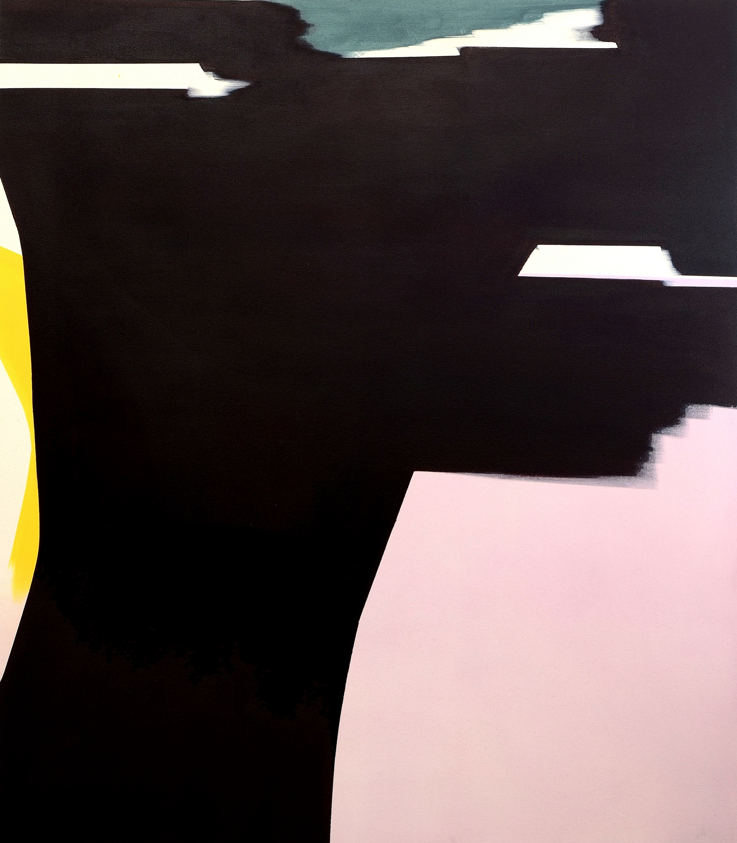 Mel D., Night Sky 2; 60"x52", oil on canvas