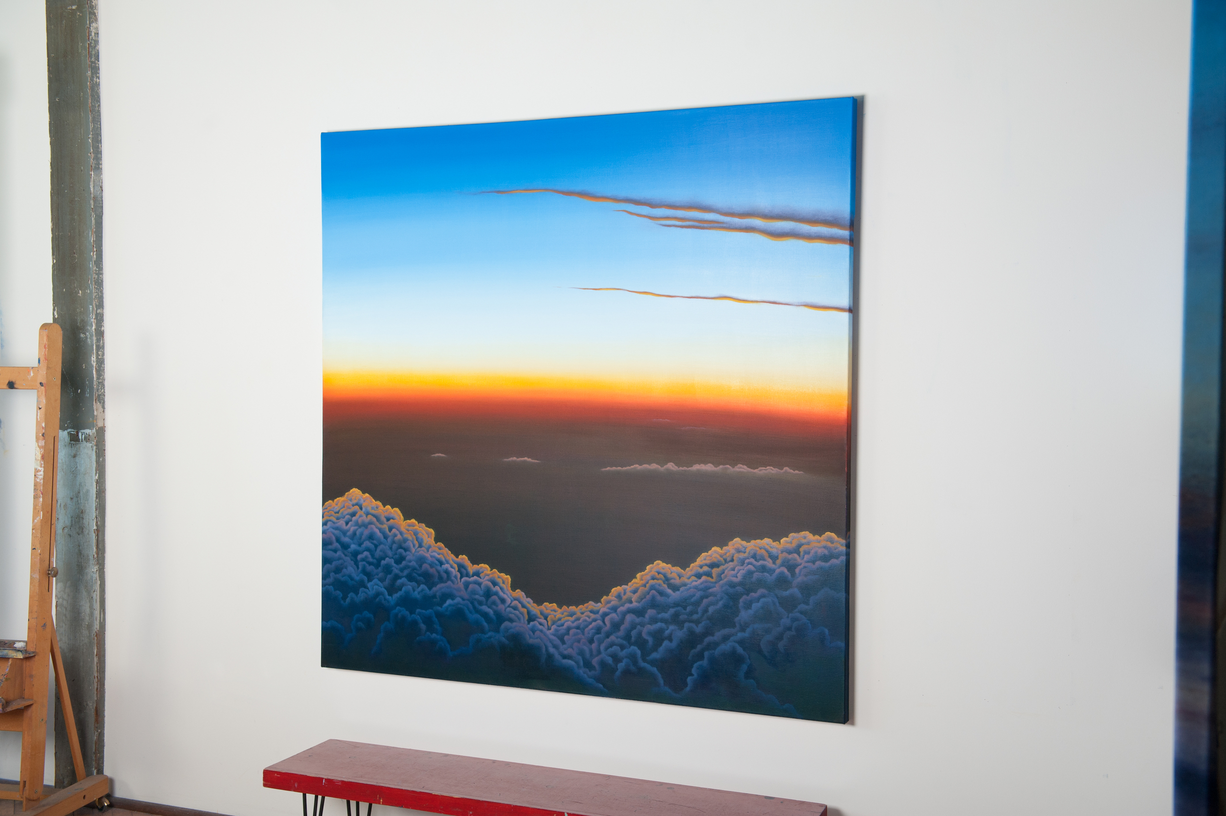 CoCo Artist Laura G.'s work covers every inch of the canvas.