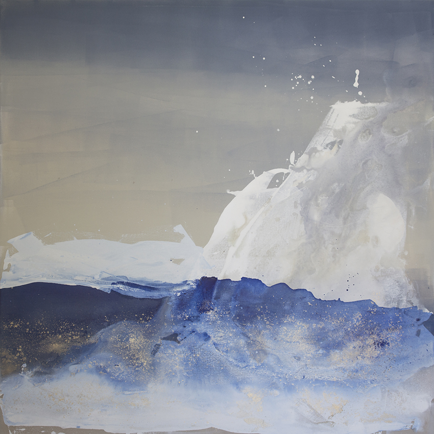Neptune, Julia C.; 48"x48", acrylic