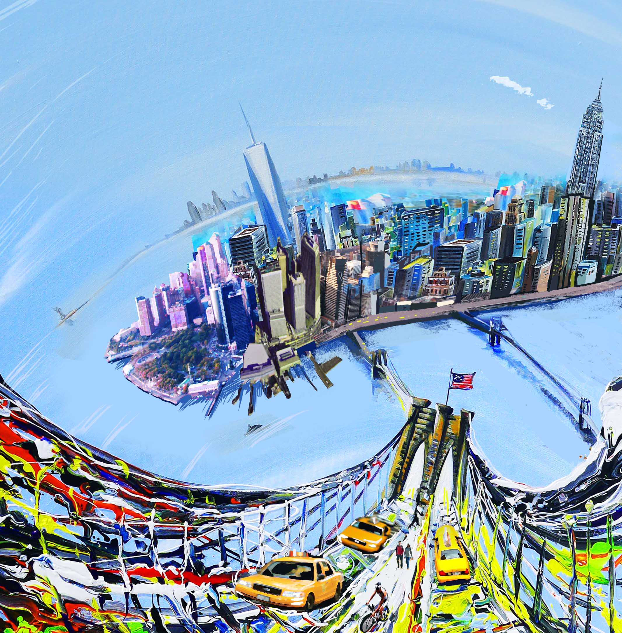 Piero M. quickly produced a digital rendering to hightlight for Eva and Anton the most important aspects of the painting. 