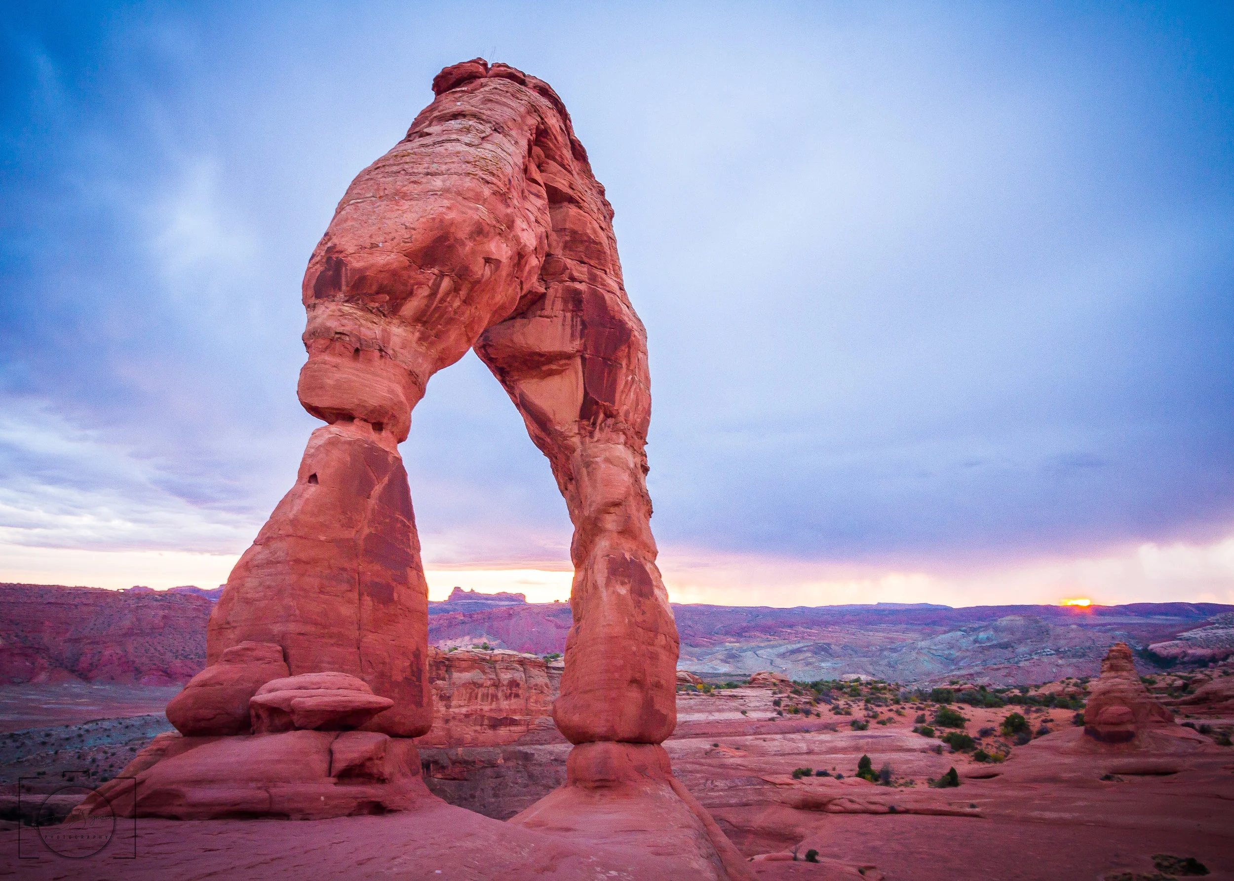 "The coming storm" - Delicate Arch, Arches National Park