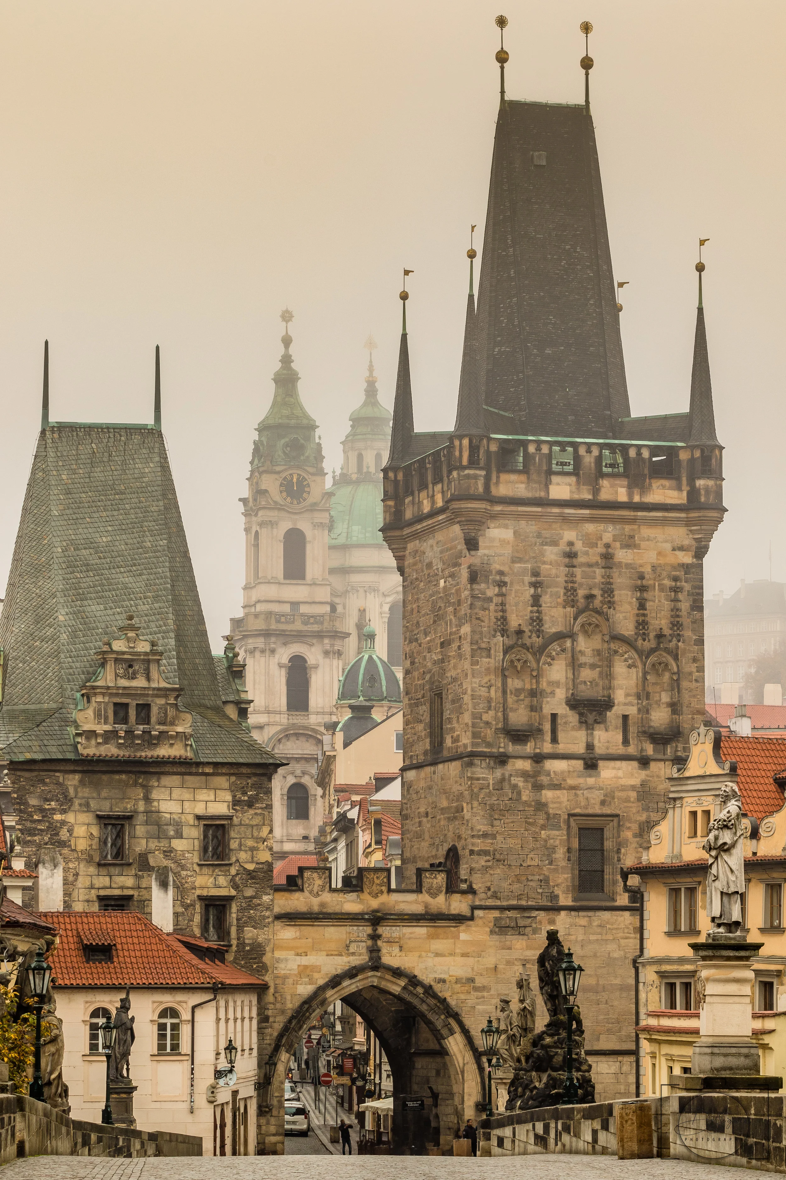 View from the Charles Bridge