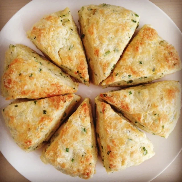 Gruyere & Chive Scones