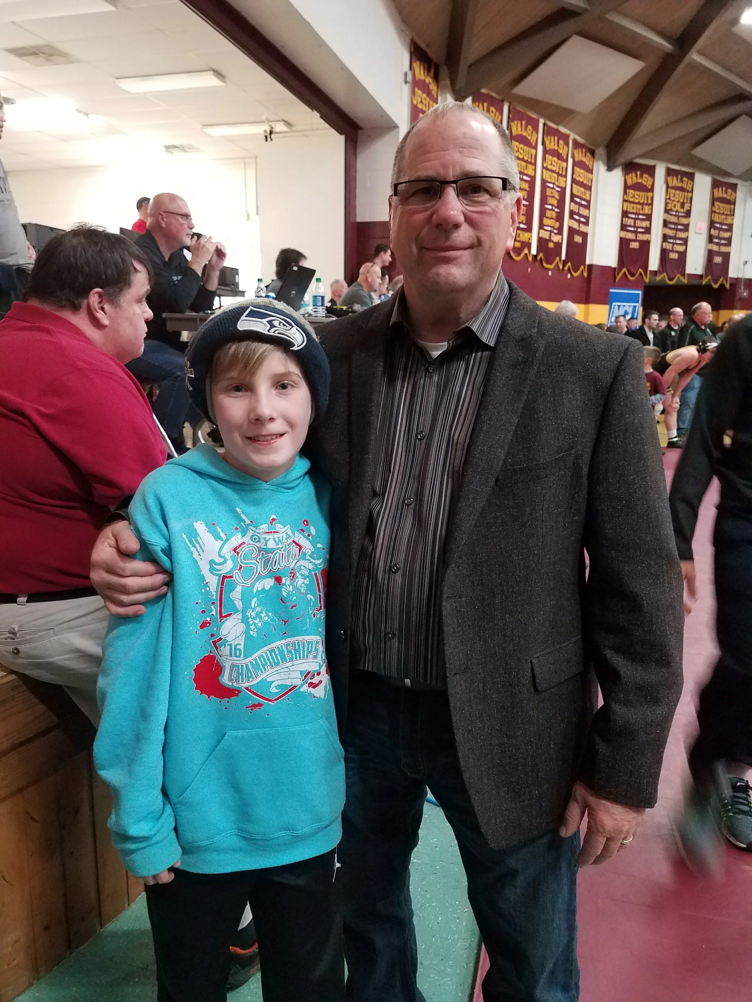 Coach Riggs & Braden Hahlen