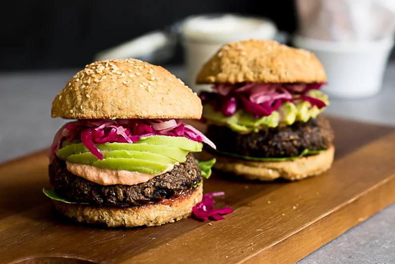 Awesome homemade vegan GF burgers — Natalie Yonan