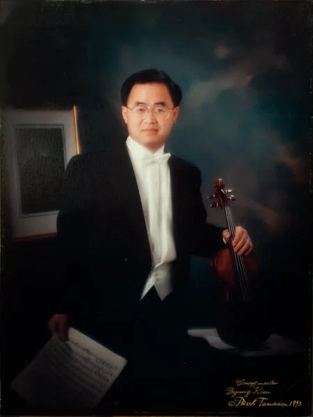   Byung Kim, Concert Master, San Jose Symphony, 1990  