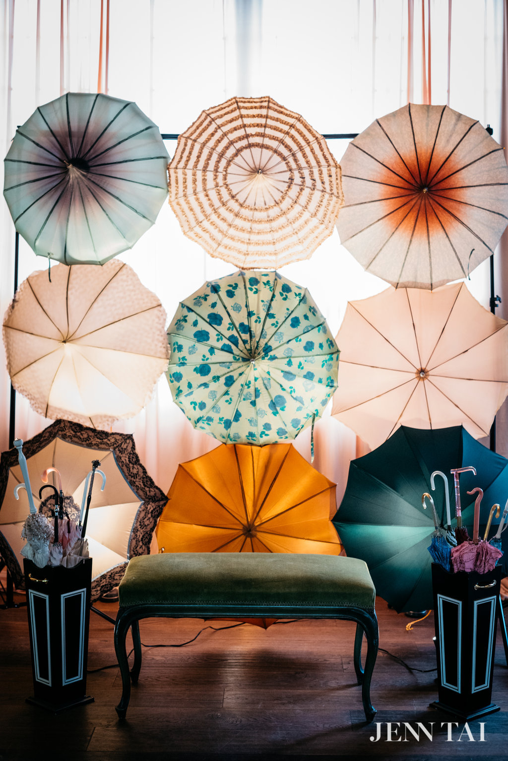 Our favorite new feature here at Bella Umbrella is our gorgeous Umbrella Wall! 
