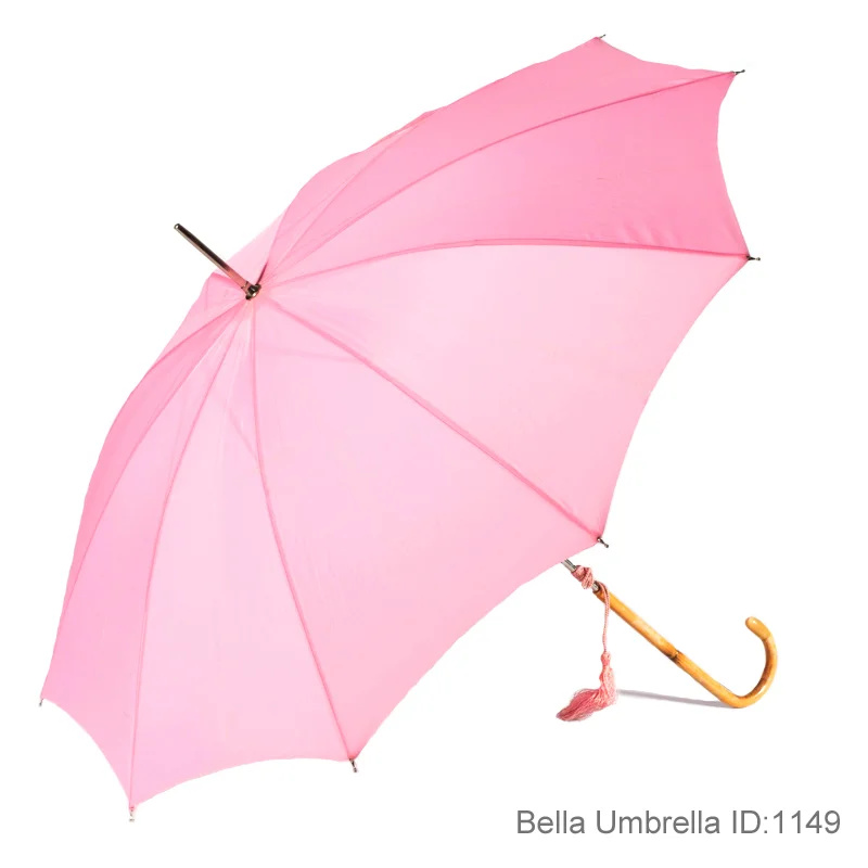 Umbrella ID 1149 | Pink Solid Umbrella | Bella Umbrella | Vintage Umbrella Rentals