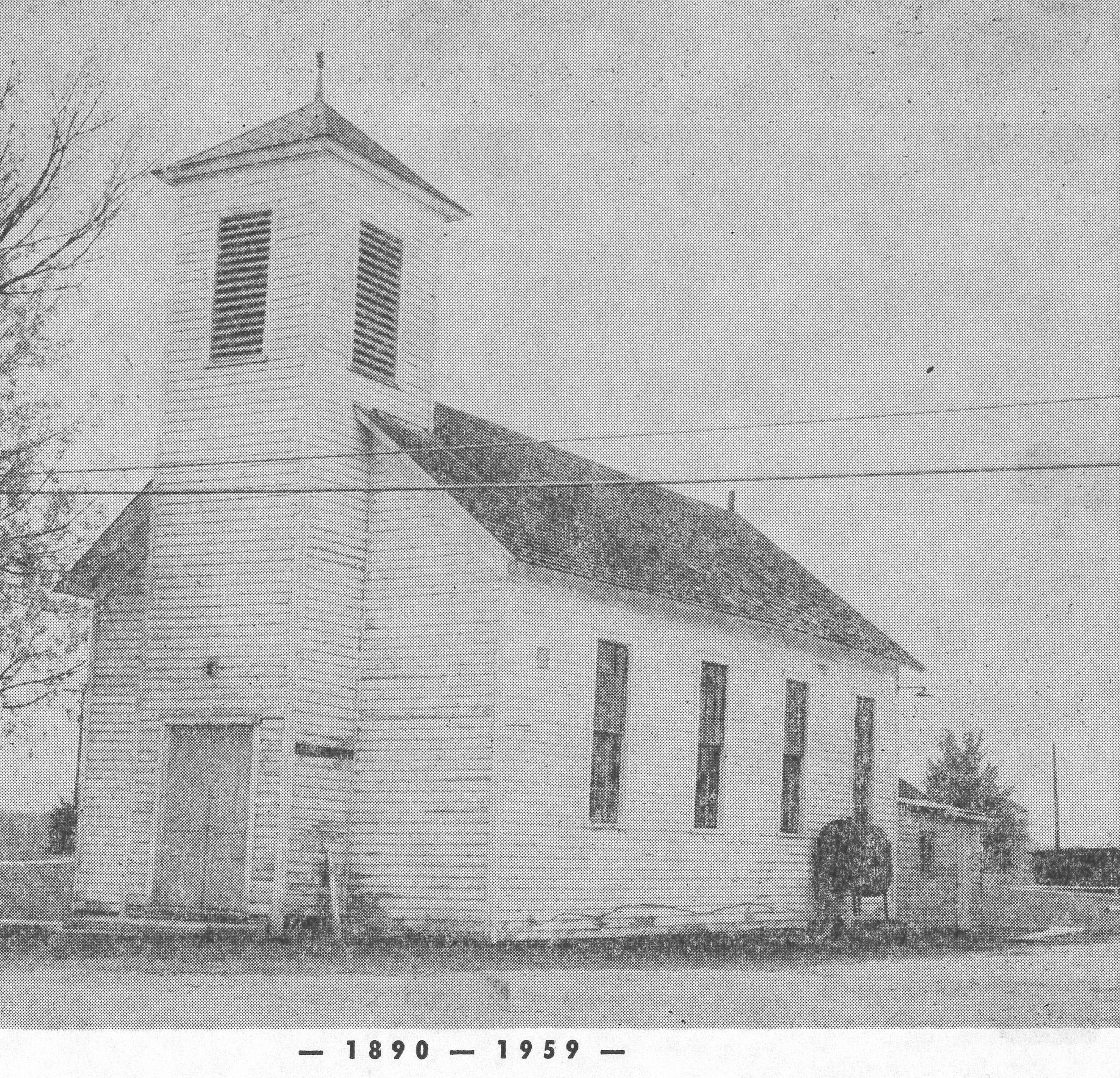 First Church Building 1890 - 1959