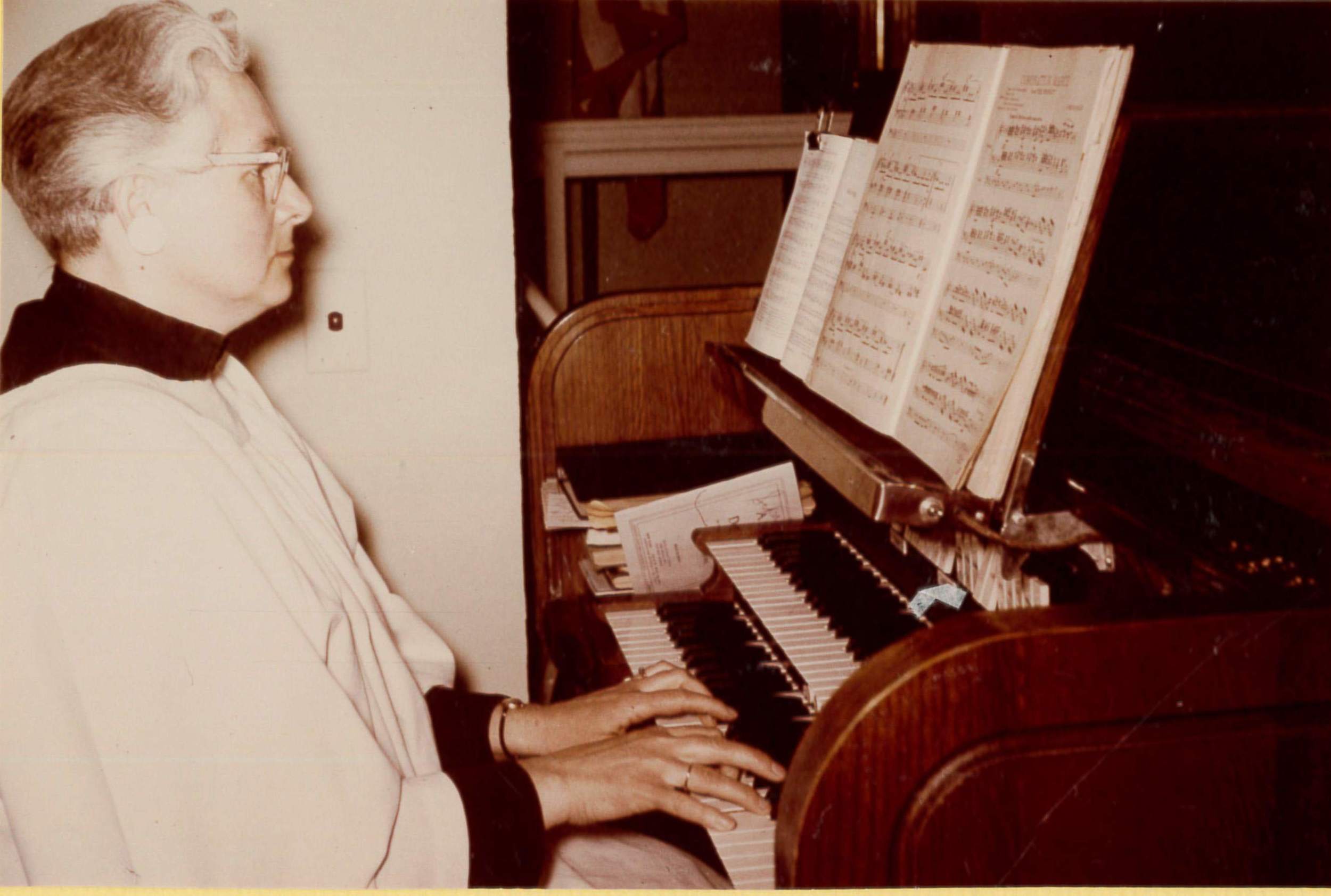 1953 Moeller Pipe Organ installed