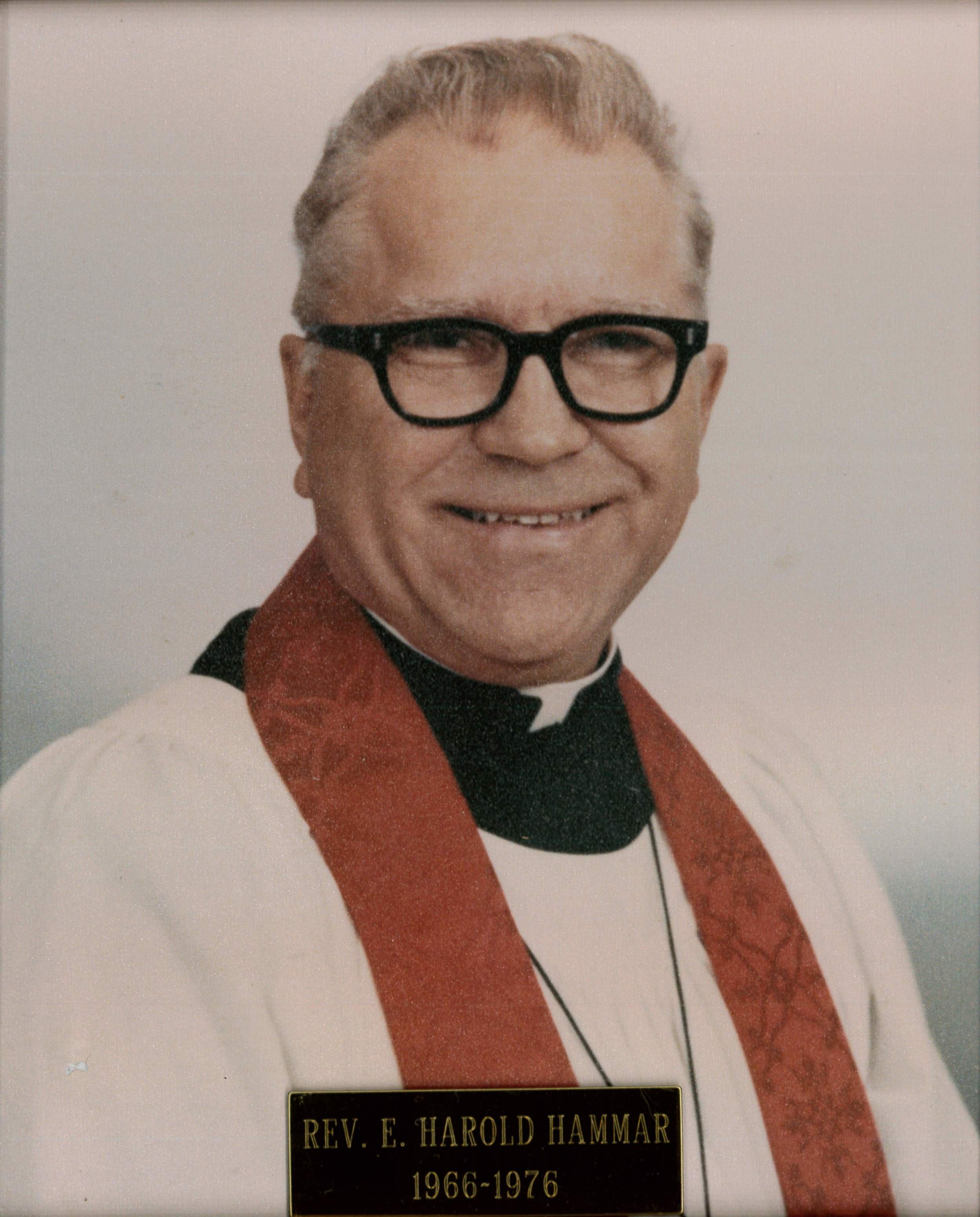 Rev. E. Harold Hammer